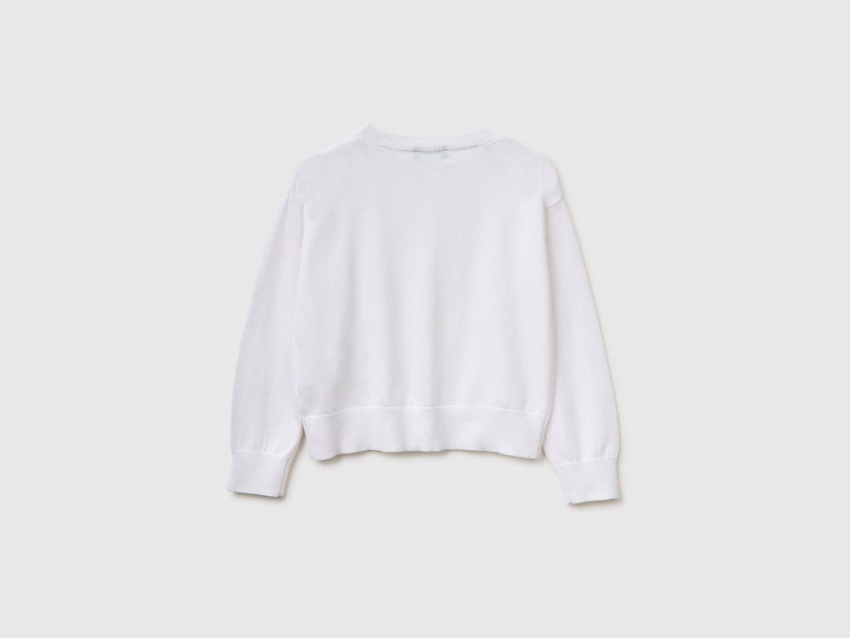 Cardigan in misto cotone e Modal