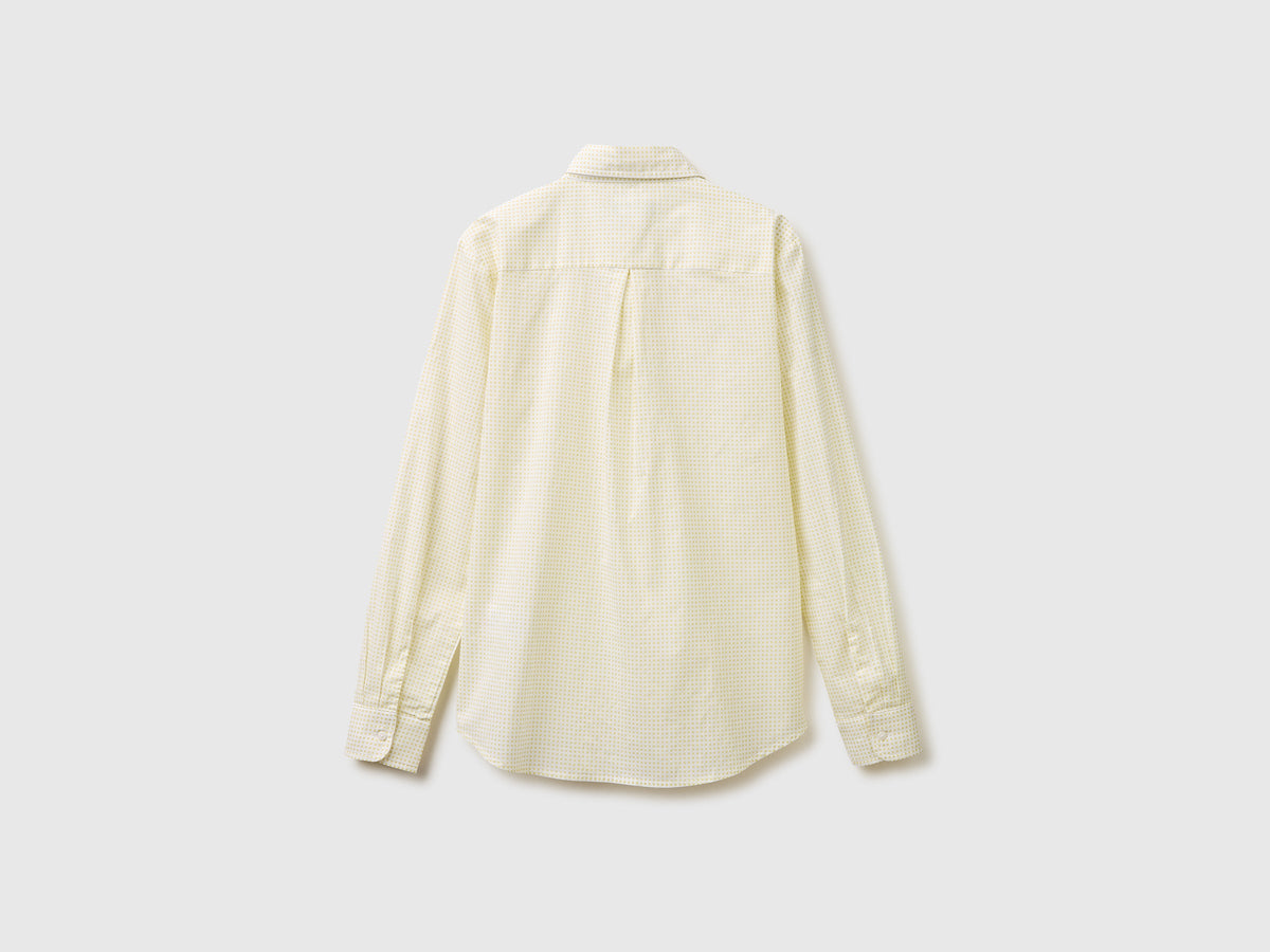 Camicia fantasia in cotone leggero