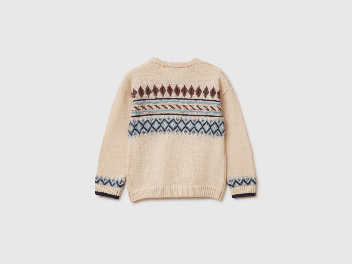 Maglione jacquard