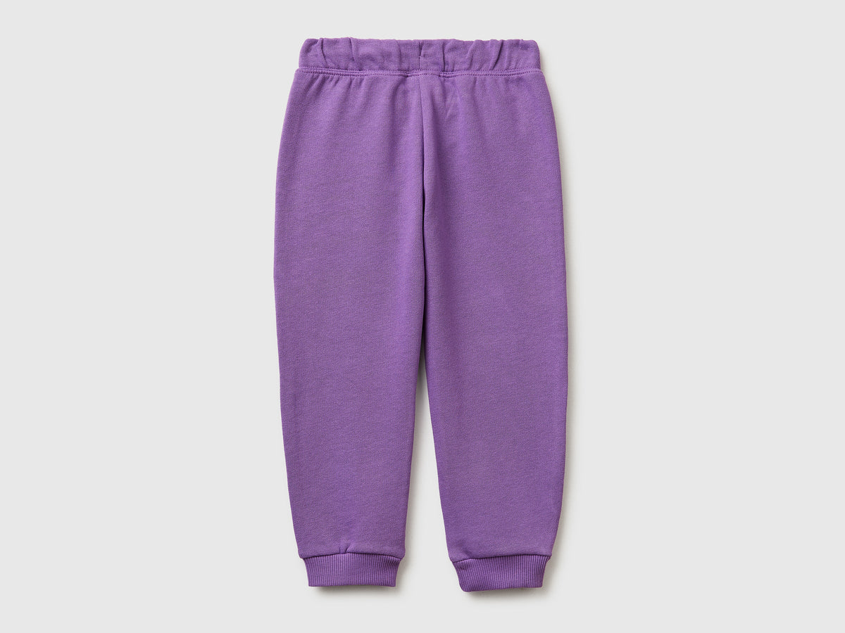 Pantaloni in felpa di cotone bio