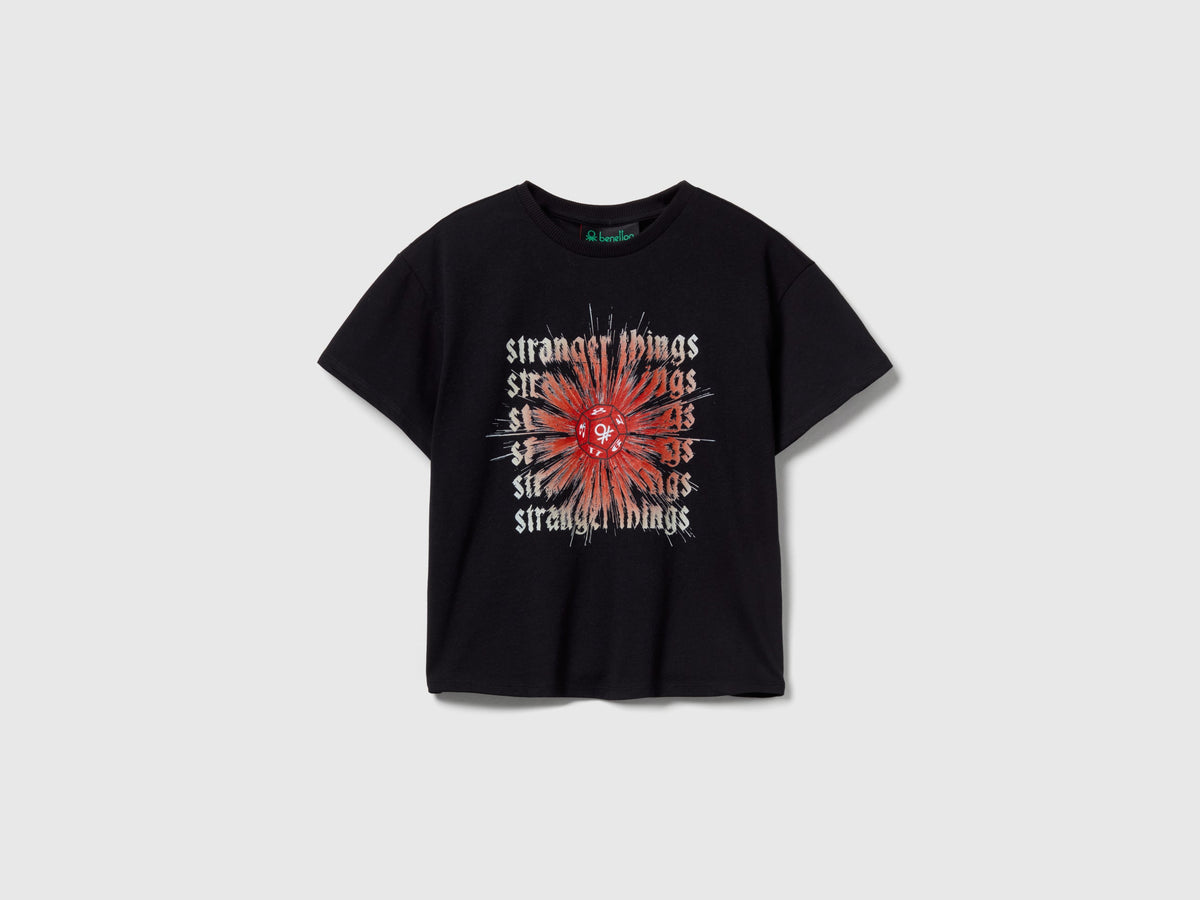 T-shirt con stampa Stranger Things