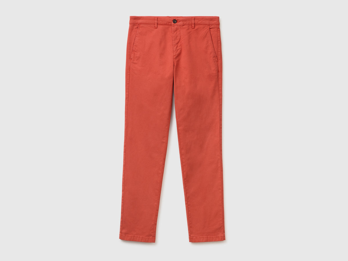 Chino slim fit in cotone