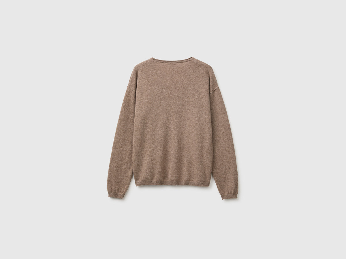 Cardigan in misto lana e cashmere