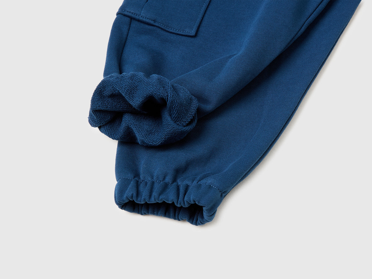 Joggers cargo in felpa