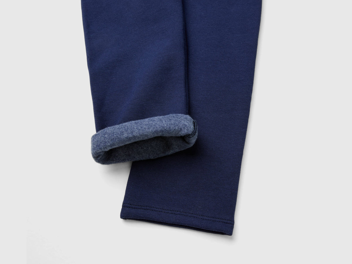 Leggings in felpa calda