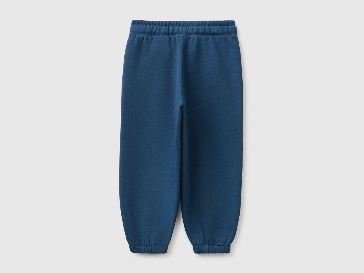 Pantaloni in felpa di cotone bio