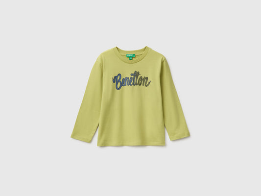 T-shirt manica lunga con stampa