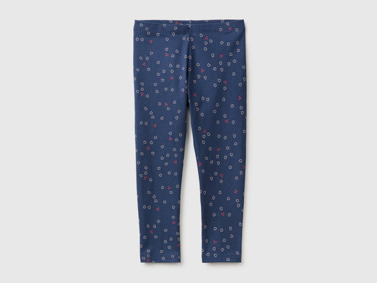 Leggings fantasia in cotone stretch