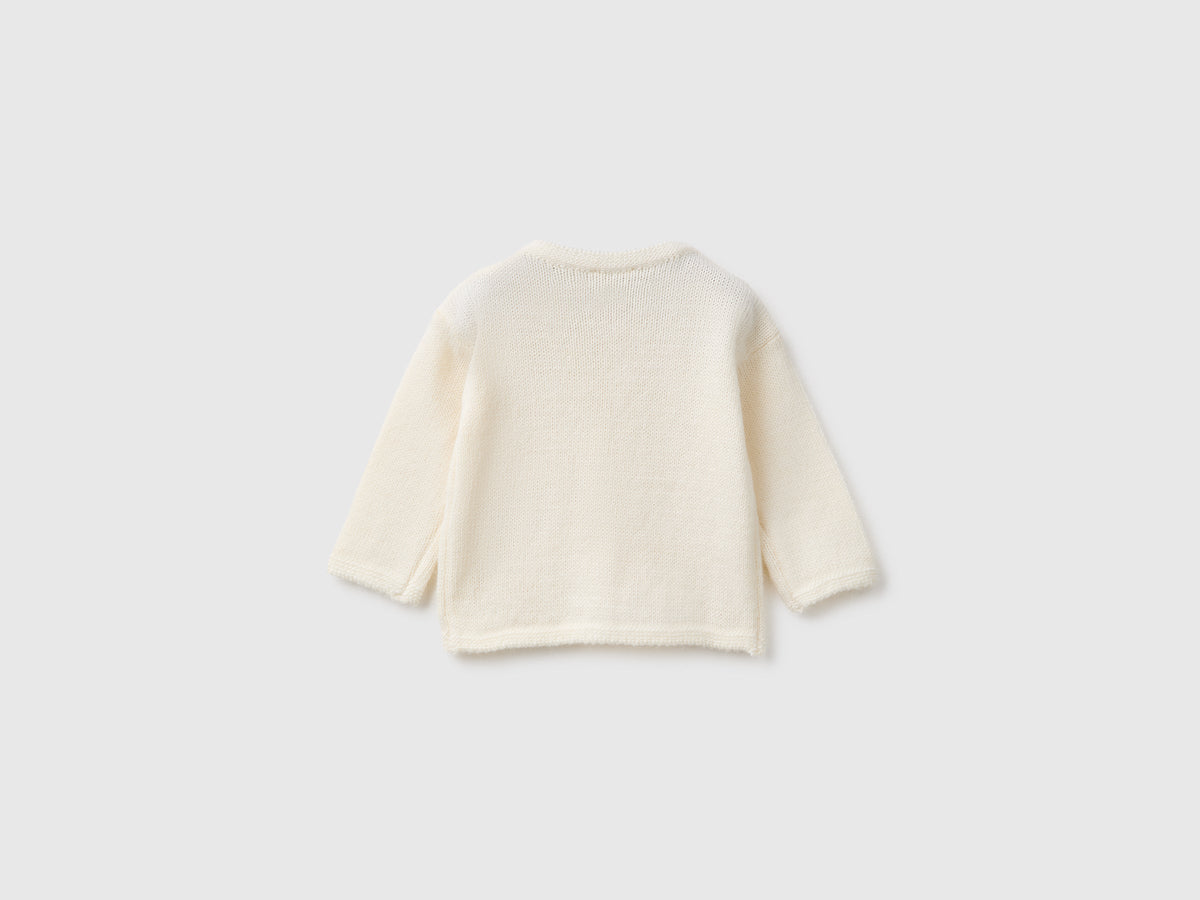 Cardigan con roselline