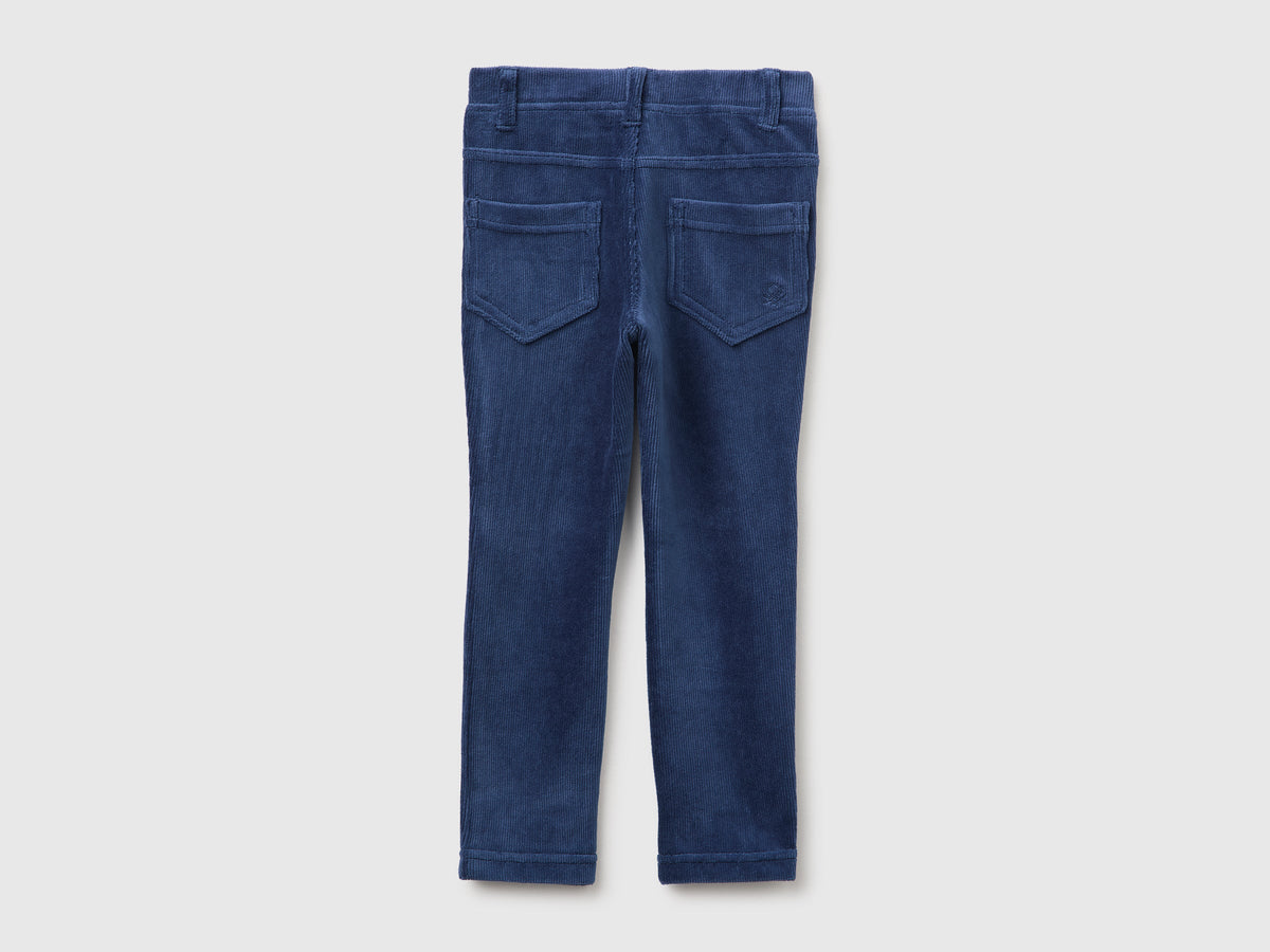Pantaloni in ciniglia a costine