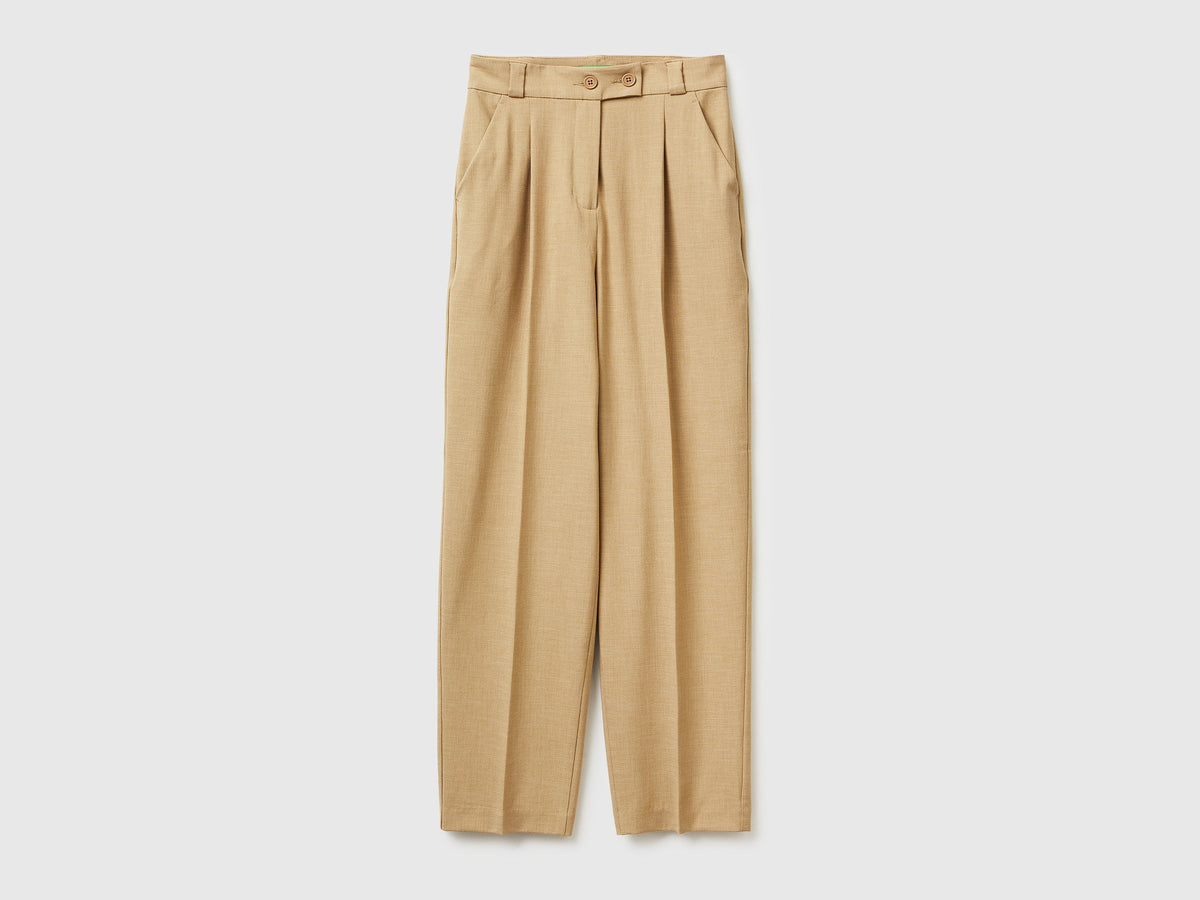 Pantaloni carrot fit