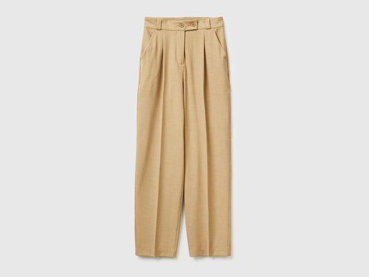 Pantaloni carrot fit