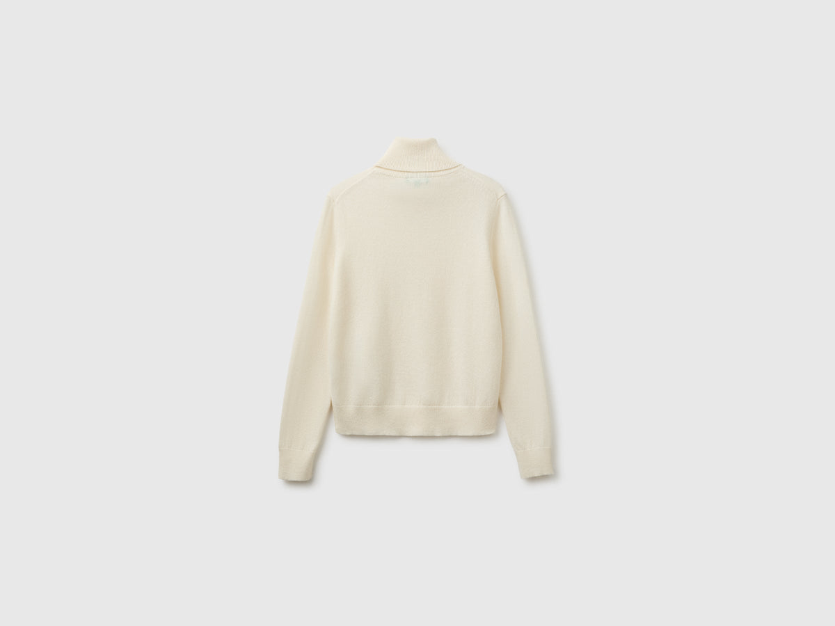 Dolcevita panna in puro cashmere