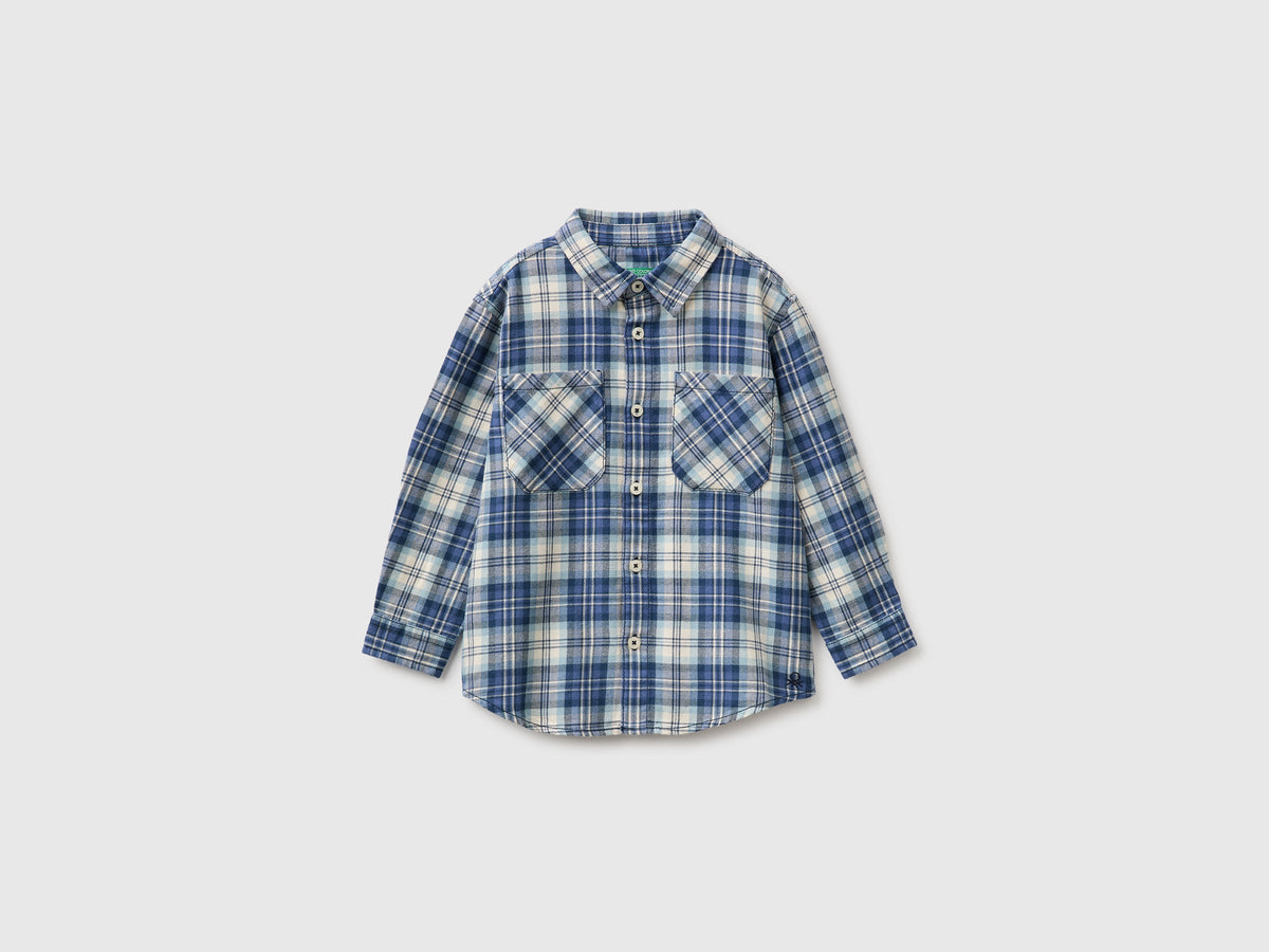 Camicia a quadri over fit