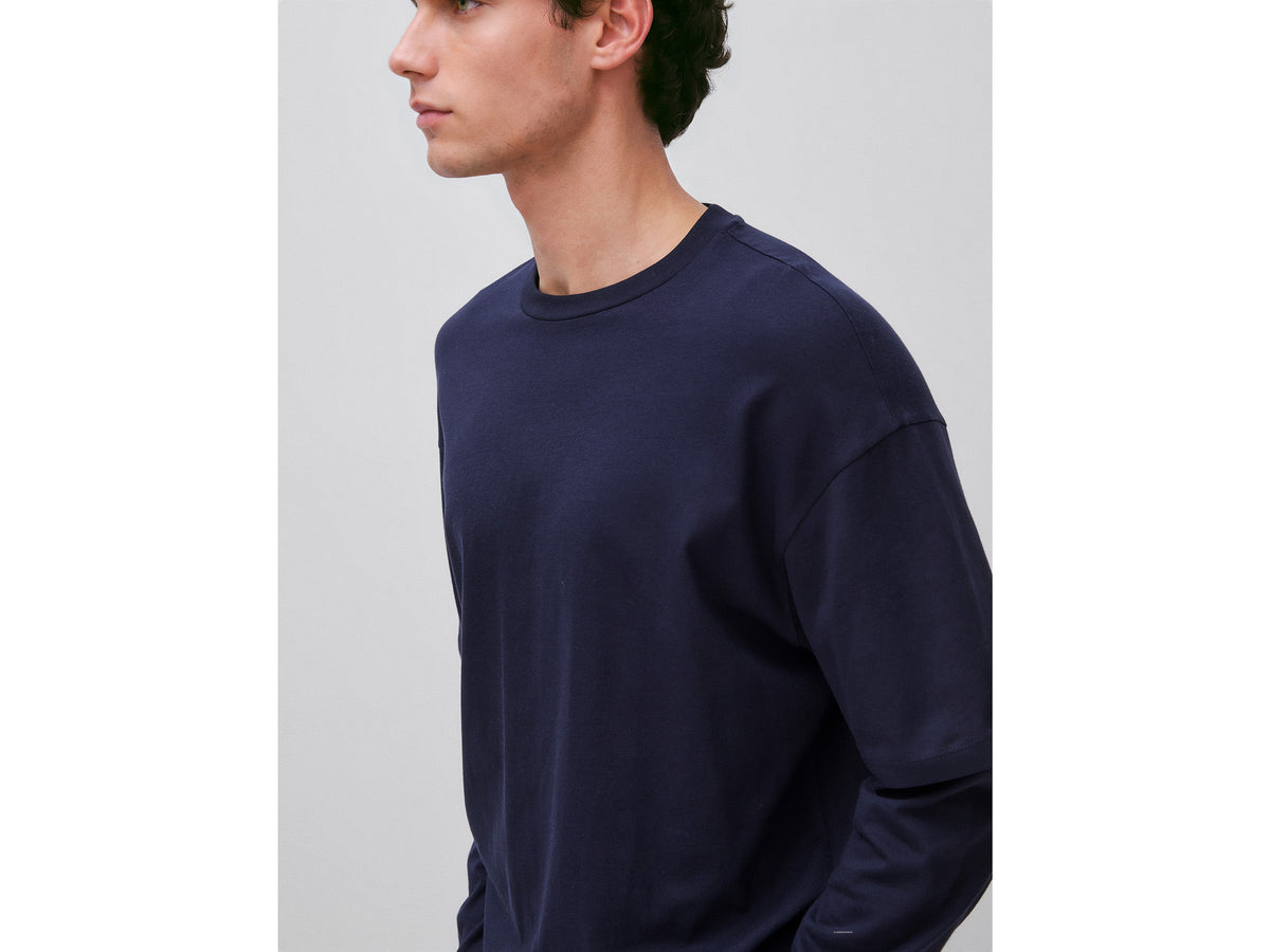 T-shirt con doppia manica 100% cotone