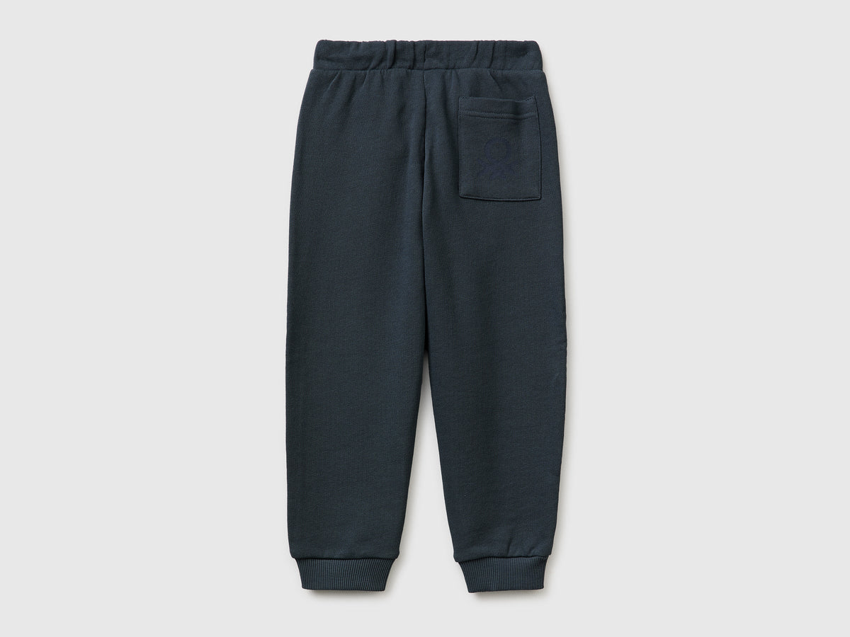 Pantaloni in cotone con logo