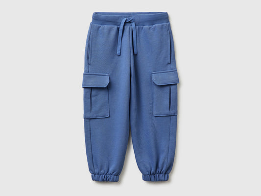 Joggers cargo in felpa