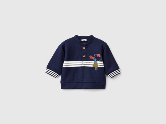 Felpa con stampa animaletto