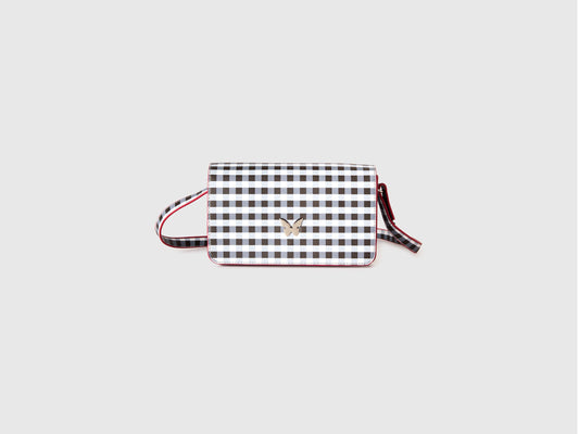 Borsa a tracolla vichy