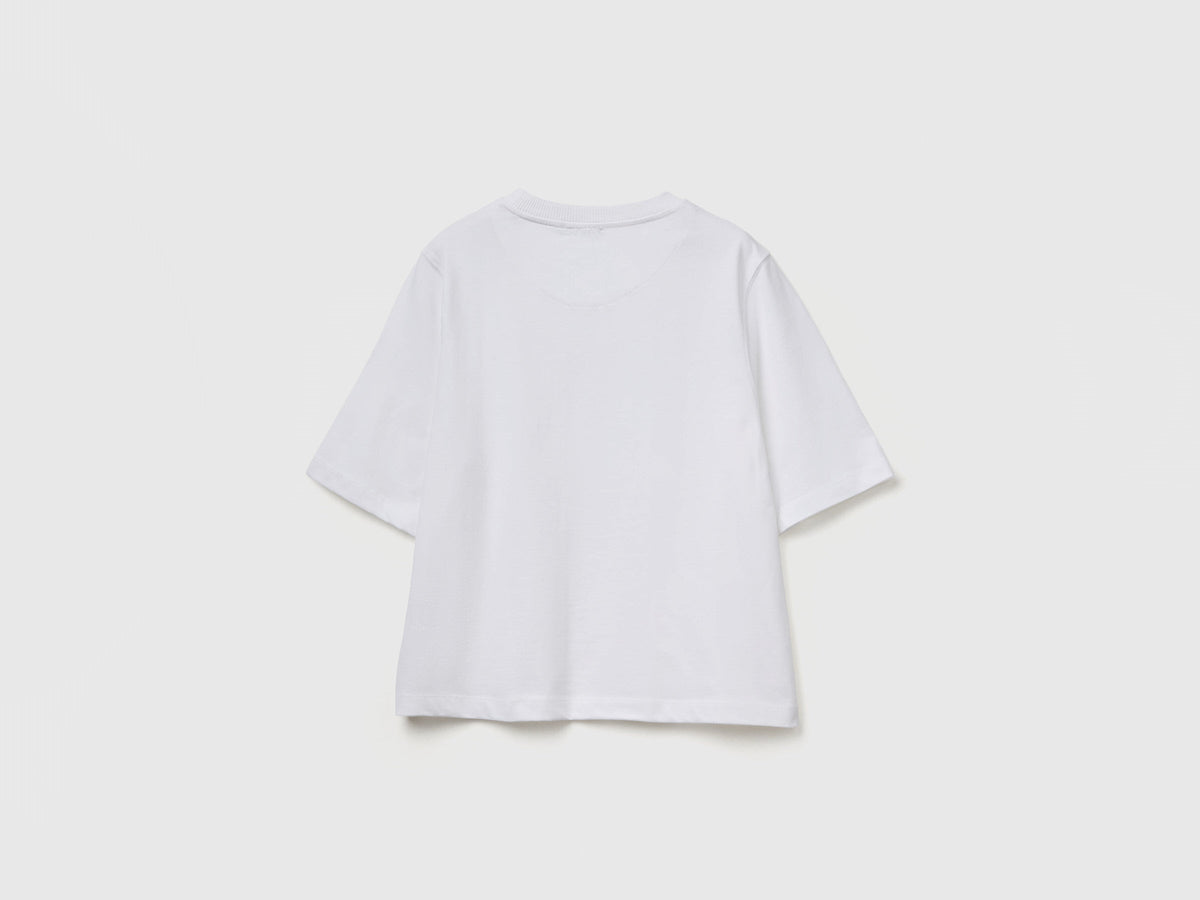 T-shirt boxy fit 100% cotone