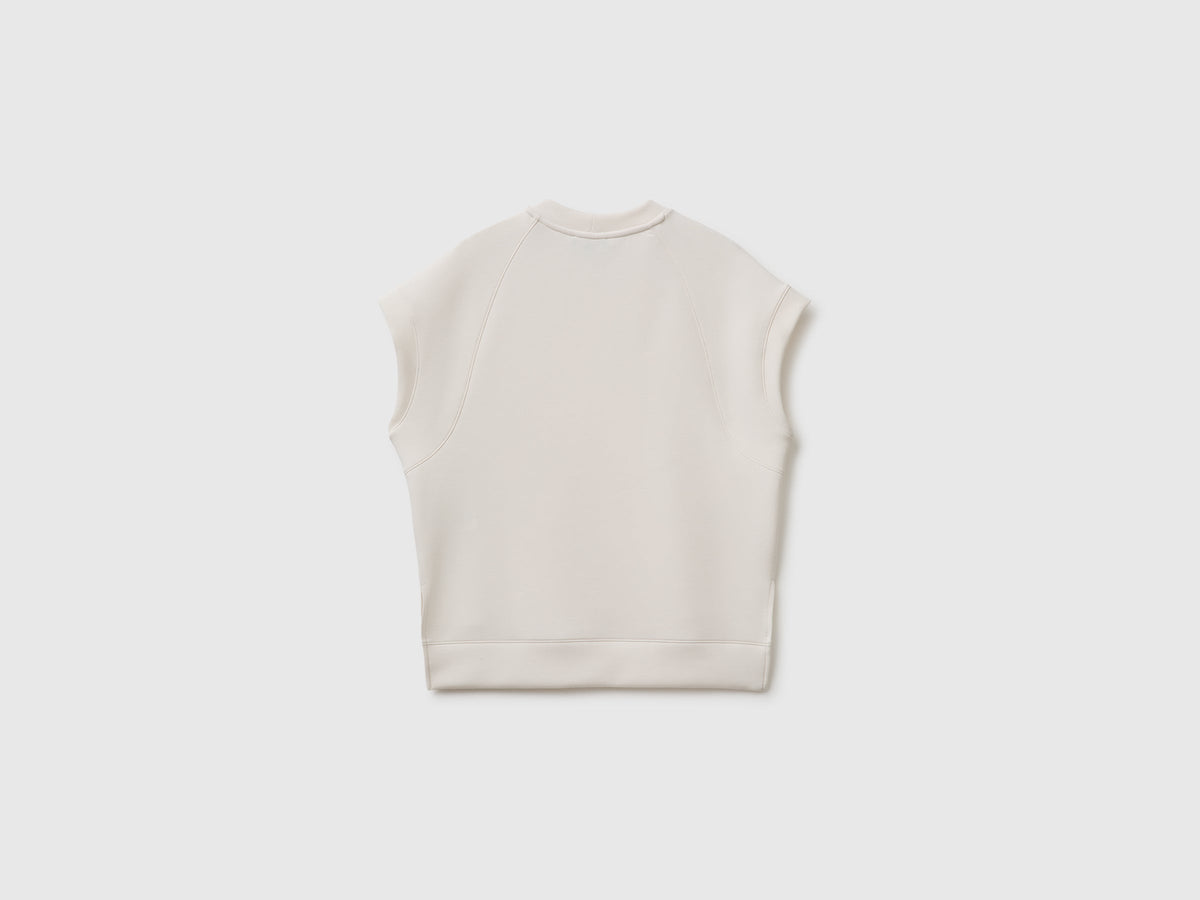 Top fluido con spacchi