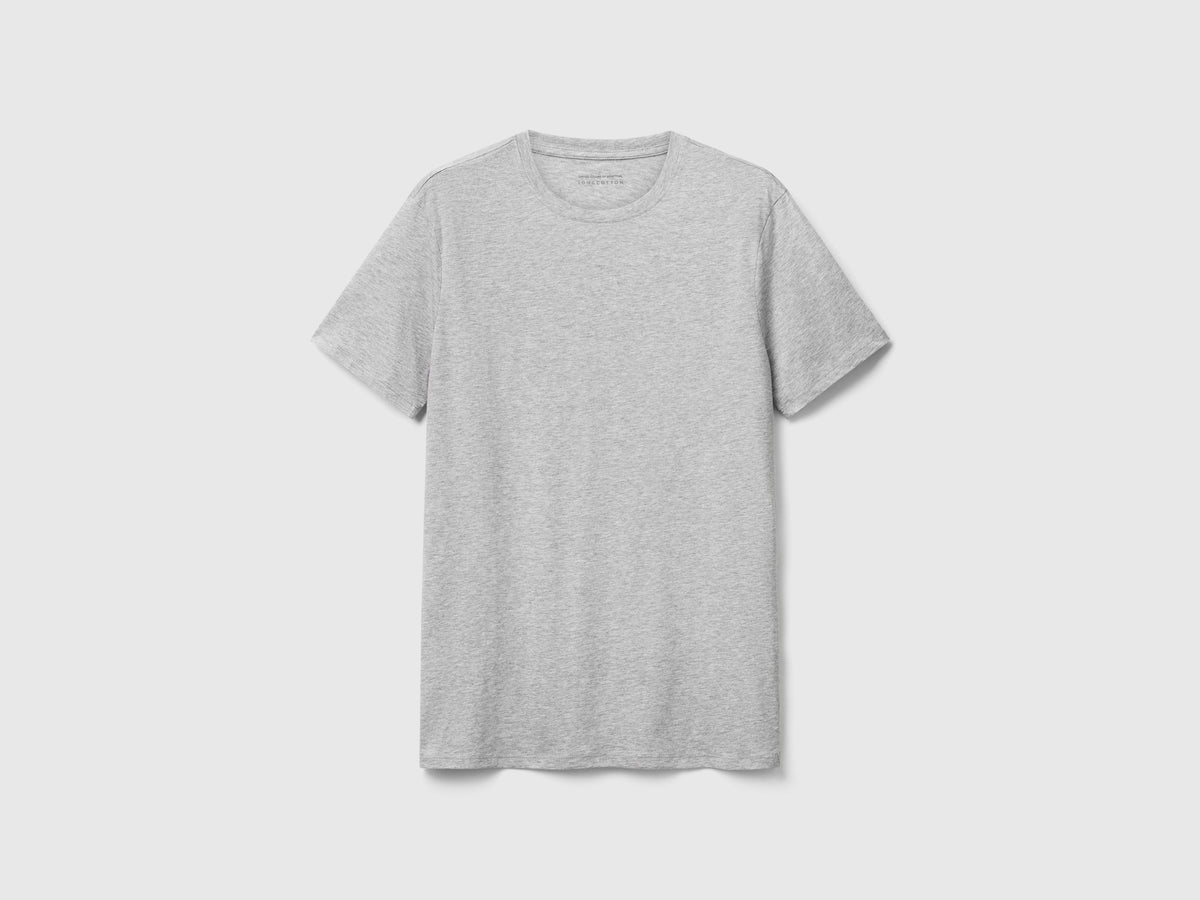 T-shirt in cotone a fibra lunga