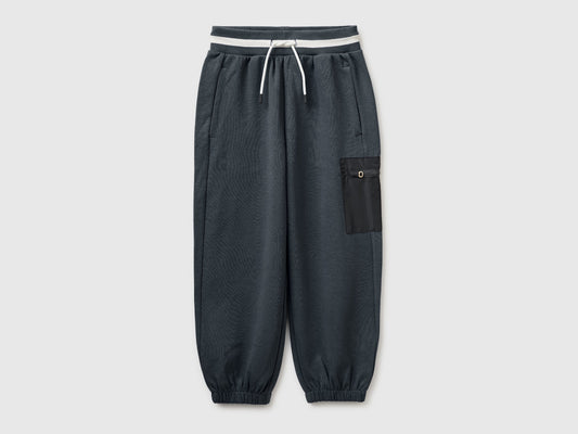 Joggers con tasca in nylon