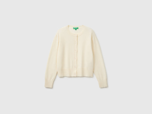 Cardigan in misto cashmere