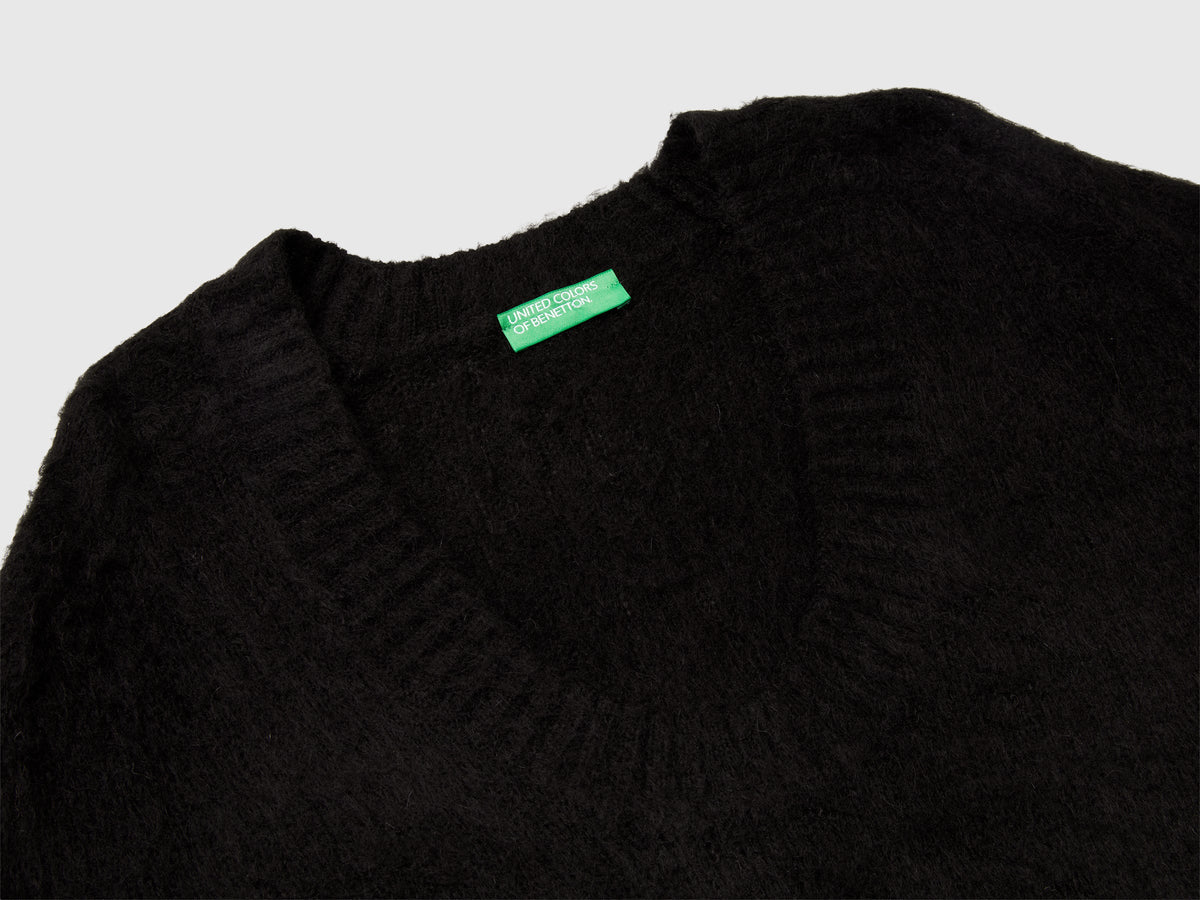 Calda maglia in misto mohair