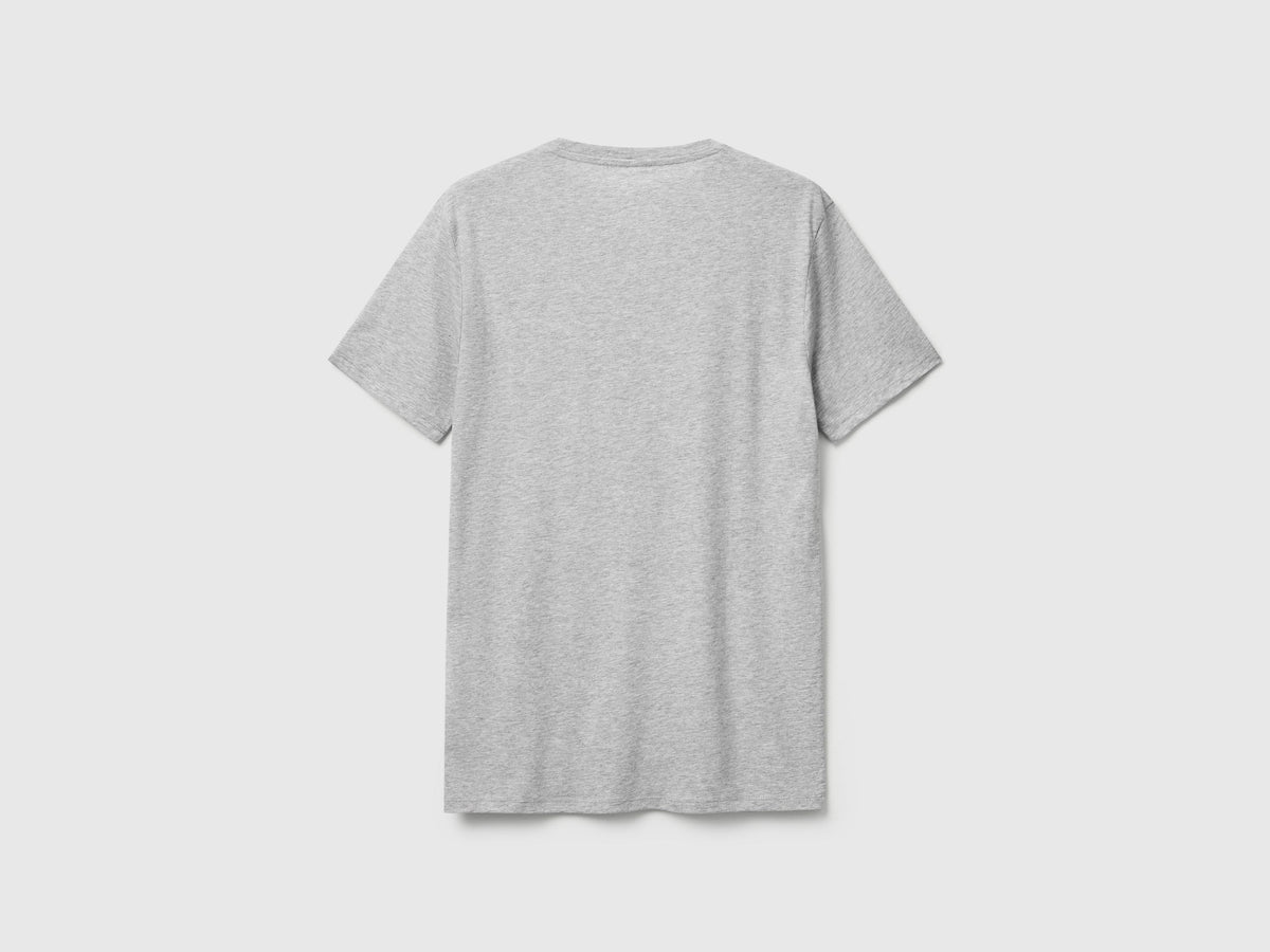T-shirt in cotone a fibra lunga