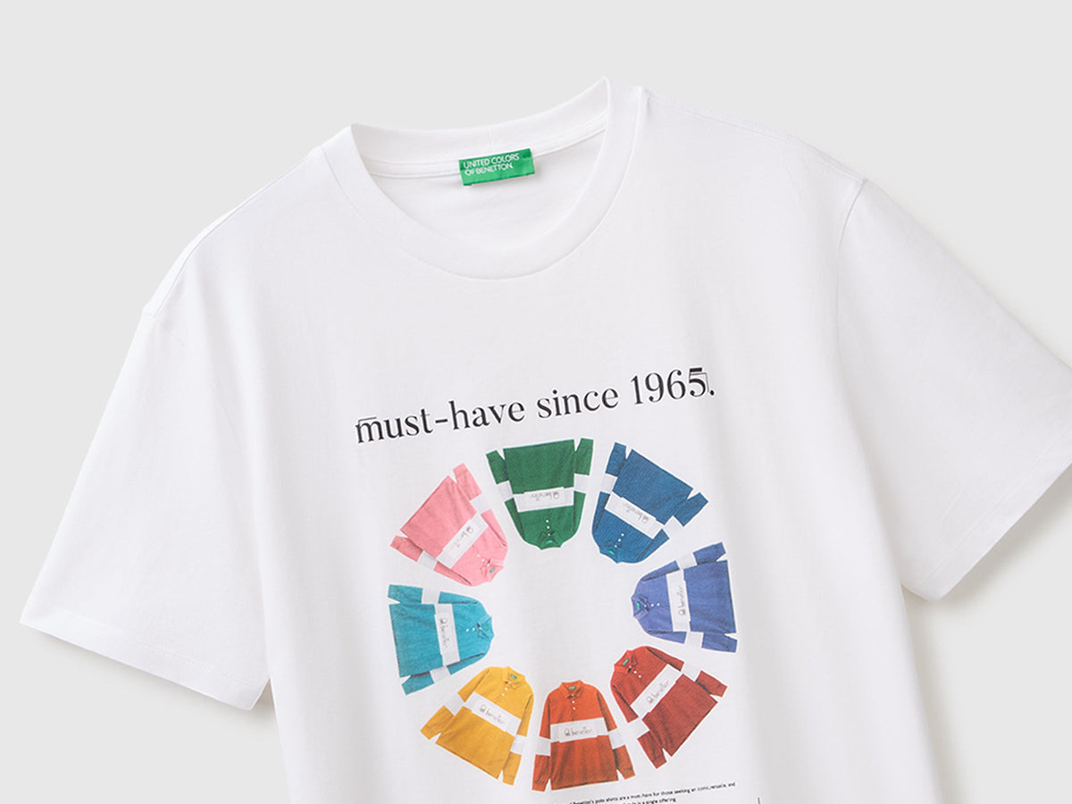 T-shirt regular fit con logo