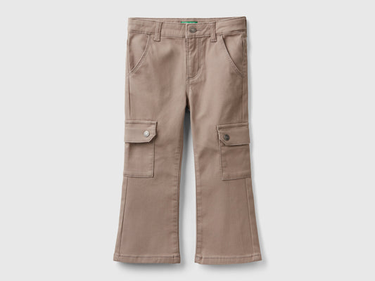 Pantaloni cargo stretch