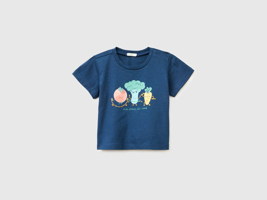 T-shirt in cotone bio con stampa