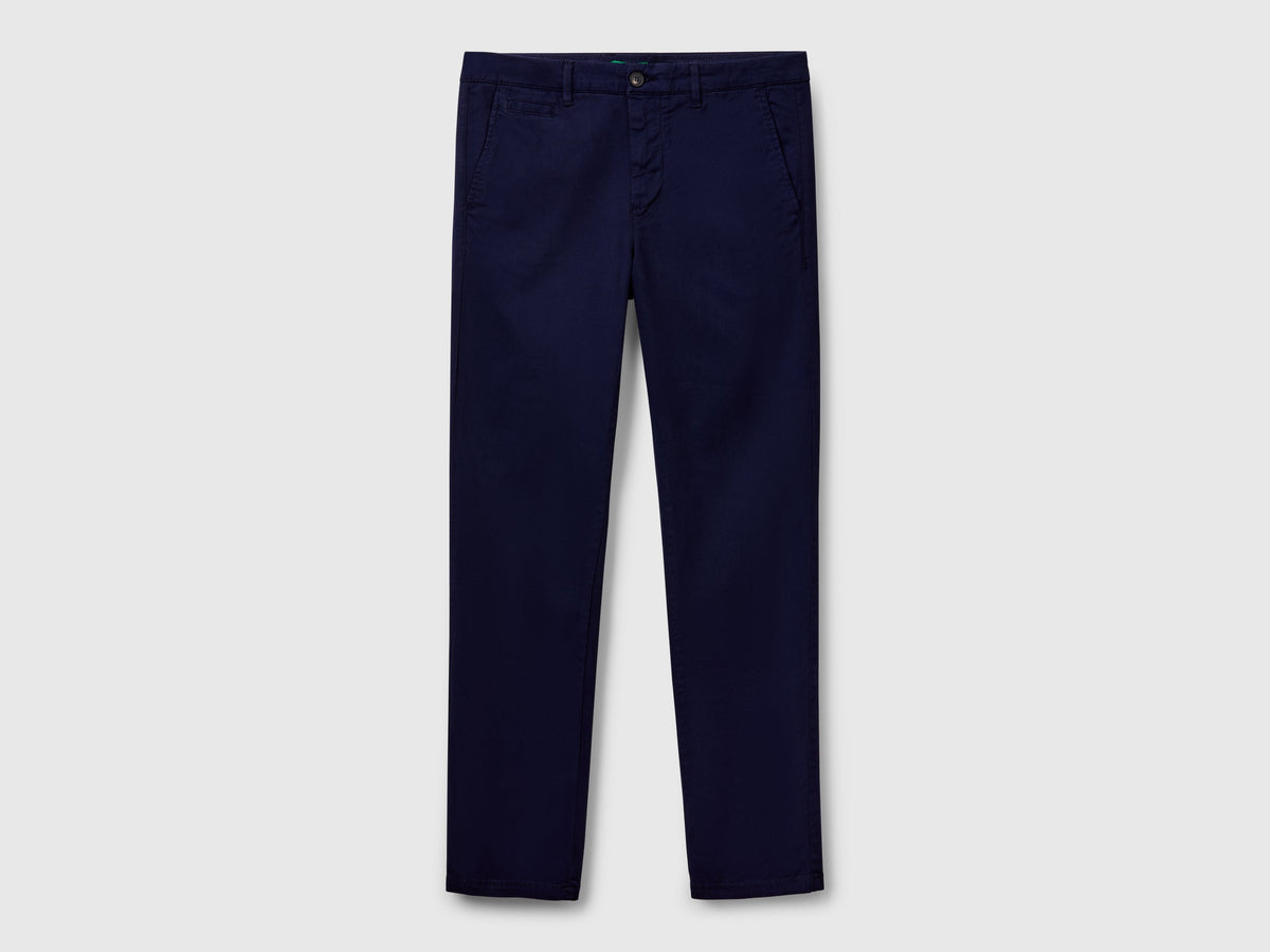 Chino slim fit blu scuro