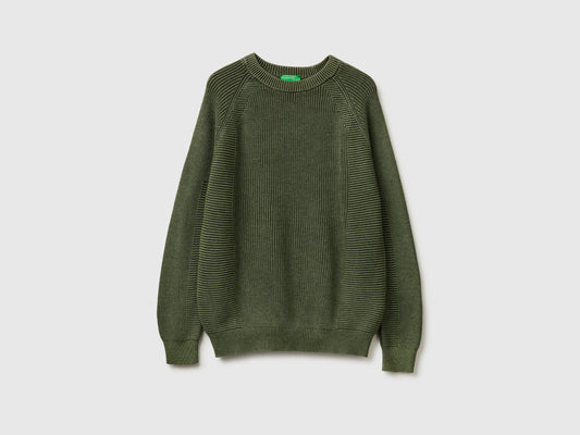 Maglia regular fit stone washed
