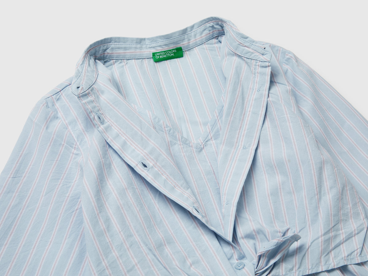 Vestito chemisier a righe