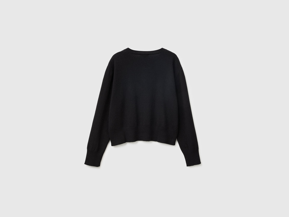 Cardigan in misto cashmere