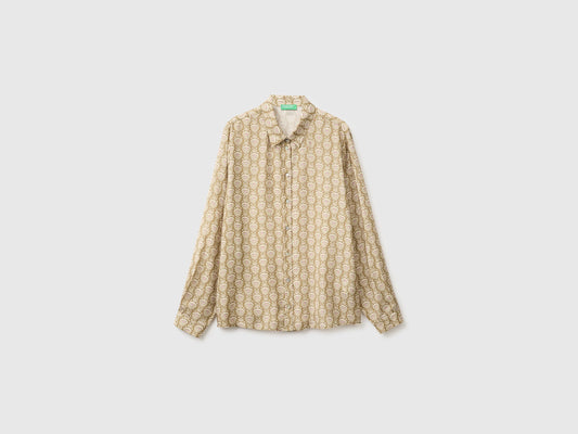 Camicia fantasia 100% viscosa