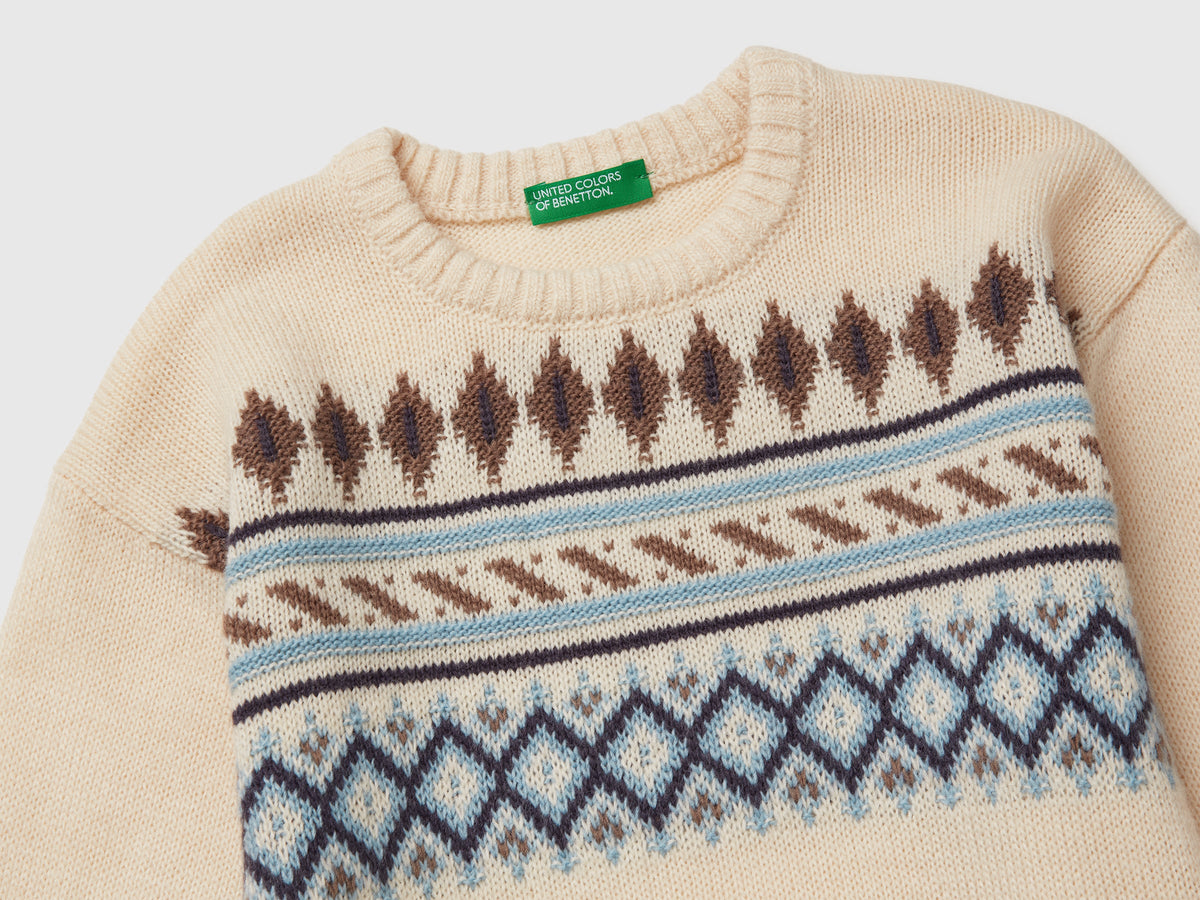 Maglione jacquard