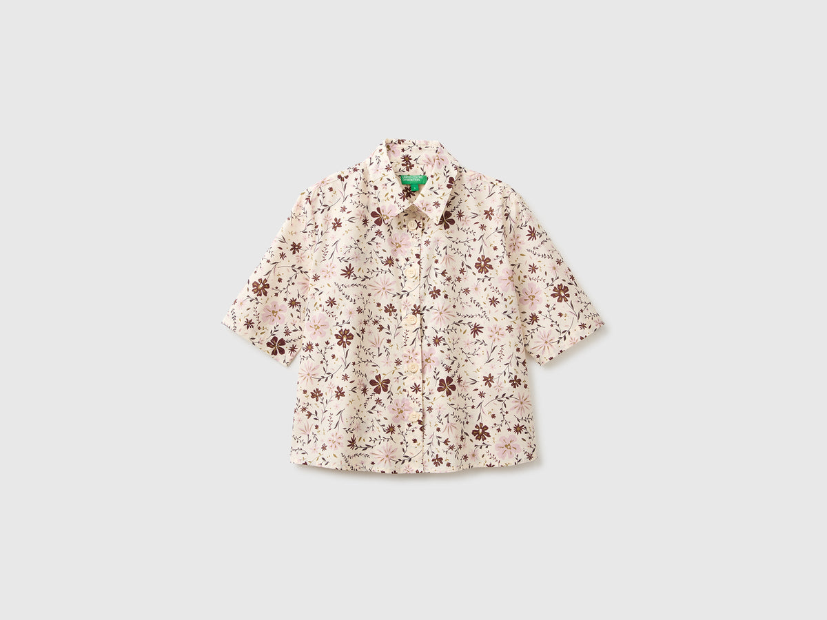 Camicia fantasia a manica corta