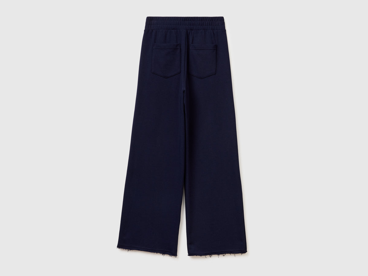 Pantaloni ampi in felpa