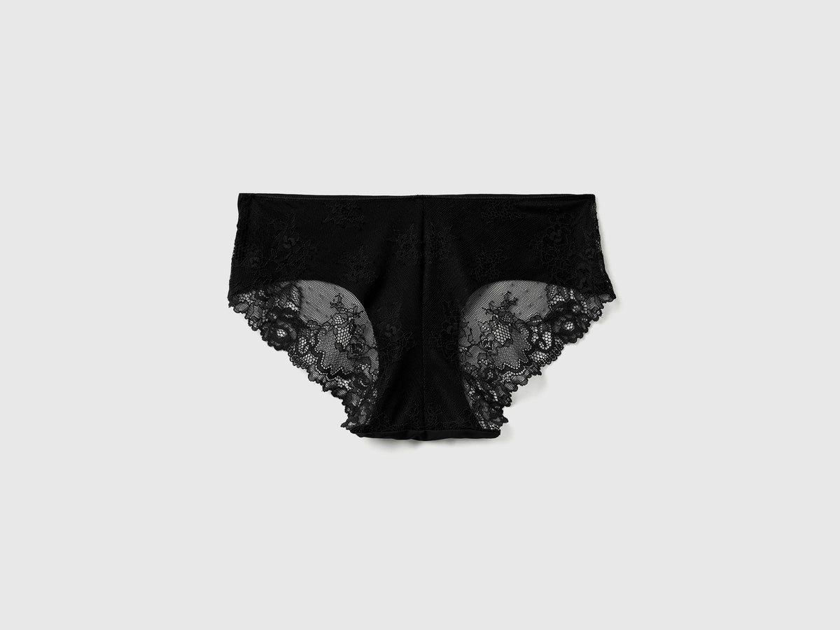 Slip stretch con pizzo