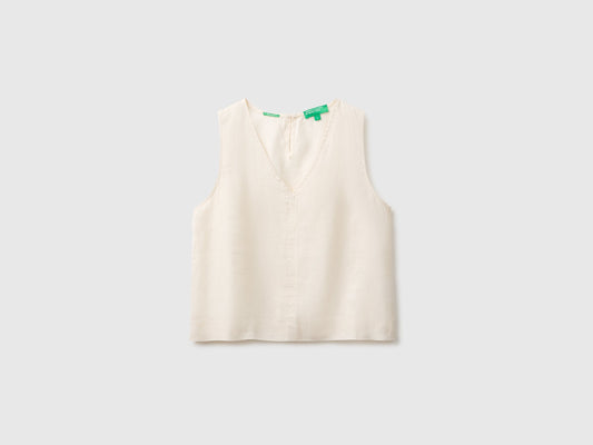 Top in puro lino