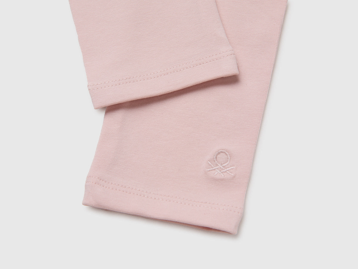 Leggings in cotone stretch