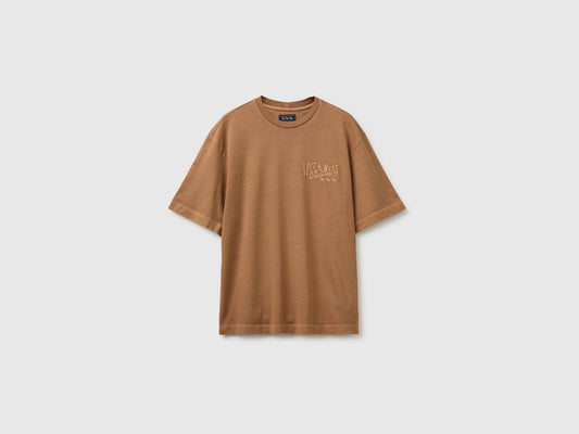 T-shirt manica corta effetto vintage