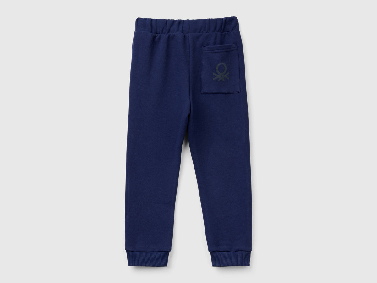 Pantaloni in cotone con logo