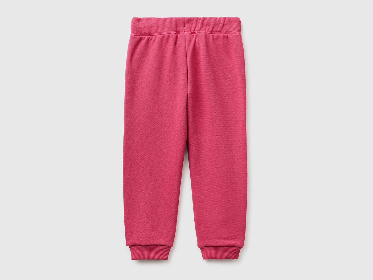 Pantaloni in felpa di cotone bio