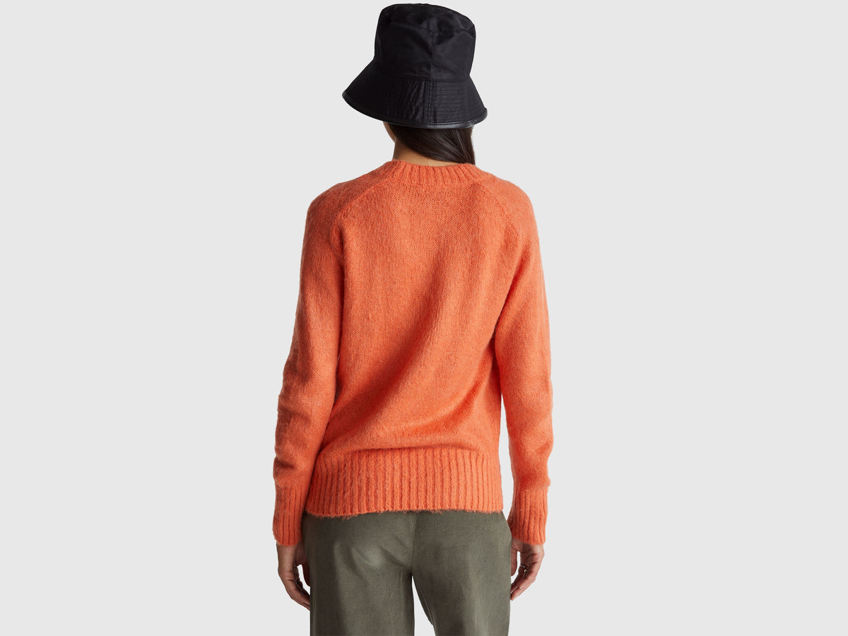 Calda maglia in misto mohair