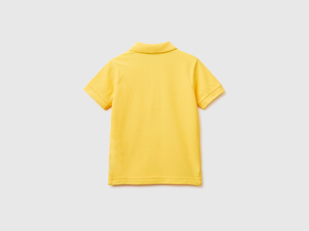 Polo manica corta in puro cotone