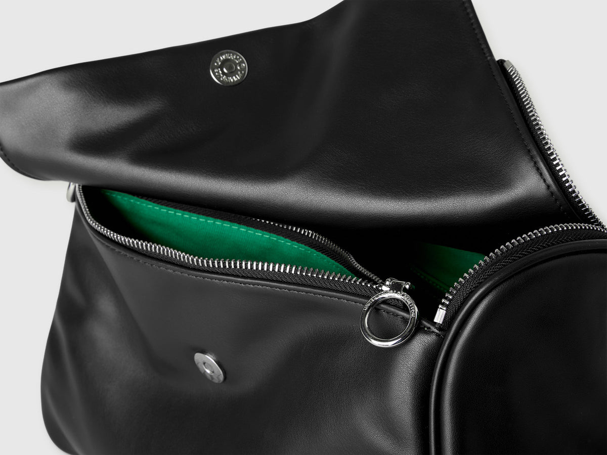 Borsa con manico intrecciato